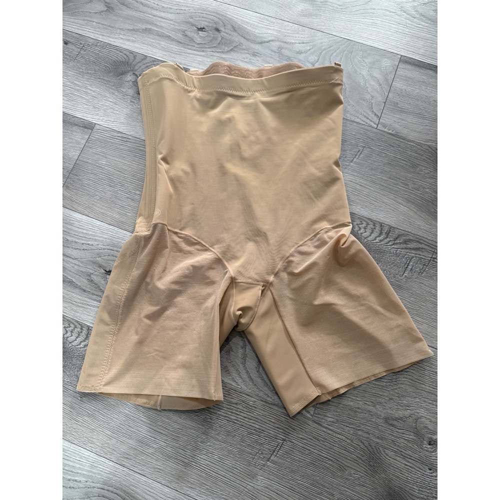 Honeylove SuperPower Short‎ Sand High Waisted Shapewear Size XL HLSW05